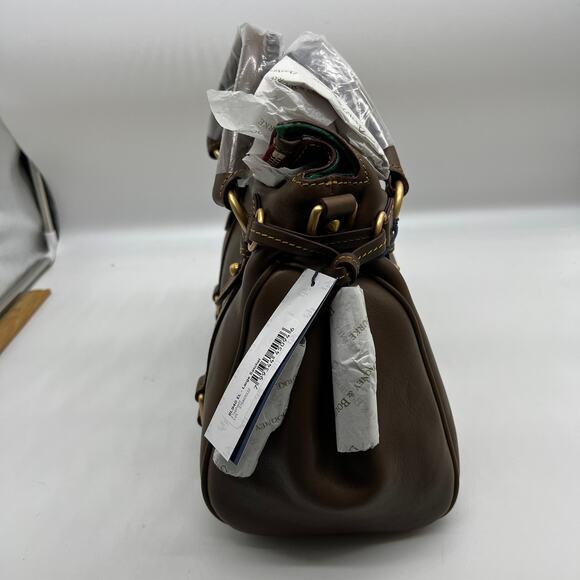 Dooney & Bourke Women Handbags Florentine Leather Satchel Elephant - Picture 2 of 16